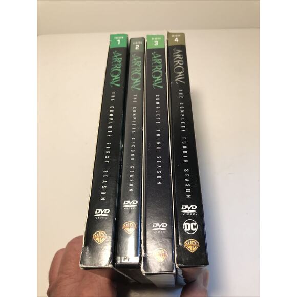 Arrow Seasons 1 2 3 4 DVD Sets All 4 Seasons Are Complete Great Condition - Picture 2 of 7
